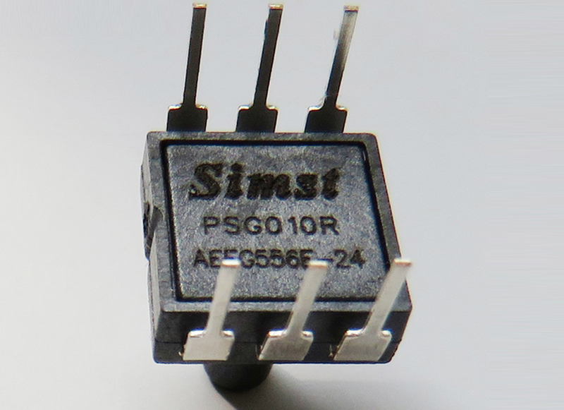 Differential pressure sensor chip